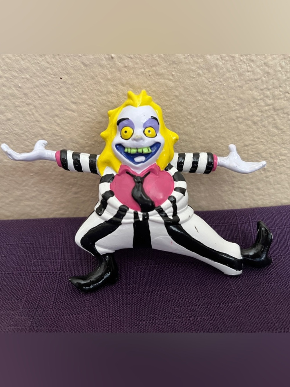 Beetlejuice Animated Series  PVC Figure Vintage 1989 Geffen Film Co Rare